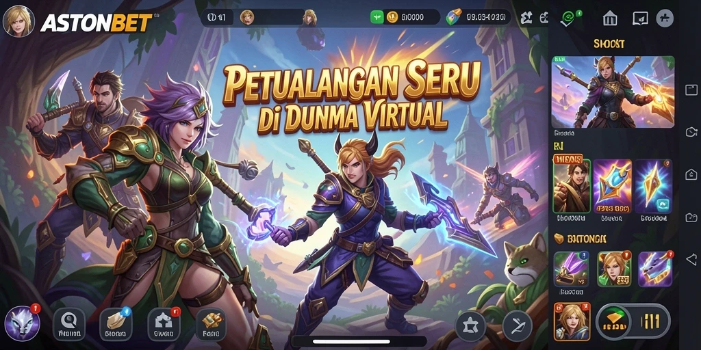 Tangkapan layar permainan ASTONBET dengan suasana eksplorasi yang mendebarkan.
