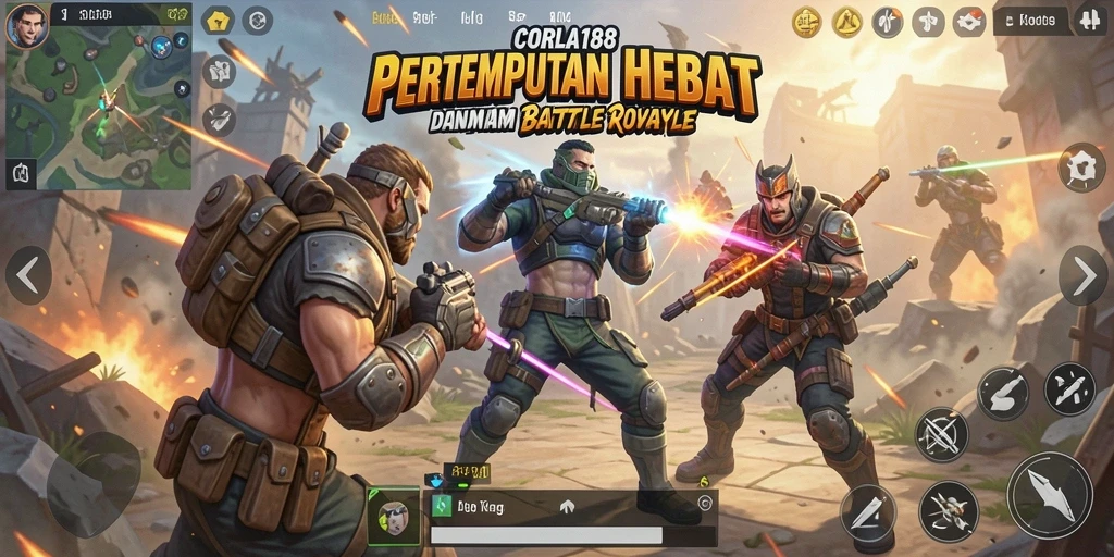 Tampilan gameplay menarik dari <strong>CORLA188</strong> saat pertempuran sengit berlangsung.
