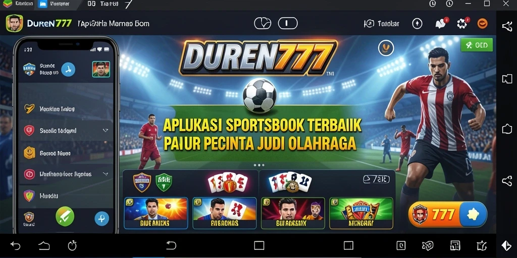 Screenshot gameplay DUREN777 yang menampilkan berbagai pilihan taruhan.