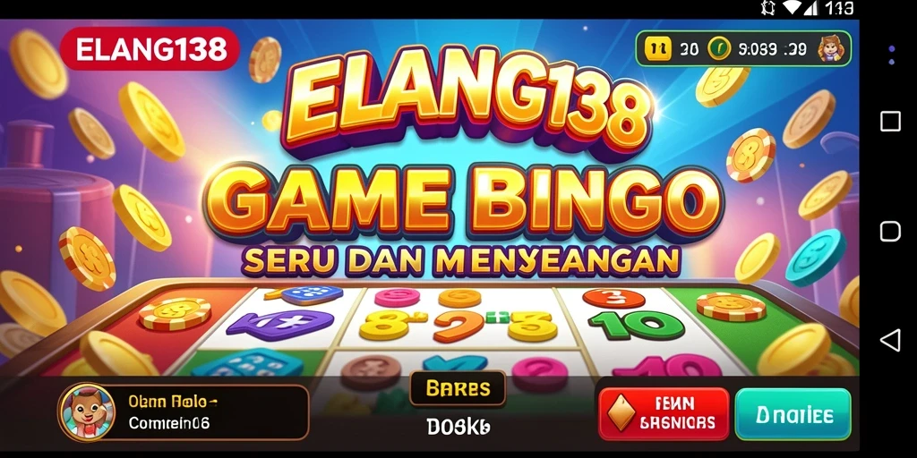 Tampilan gameplay Bingo yang seru dan interaktif.