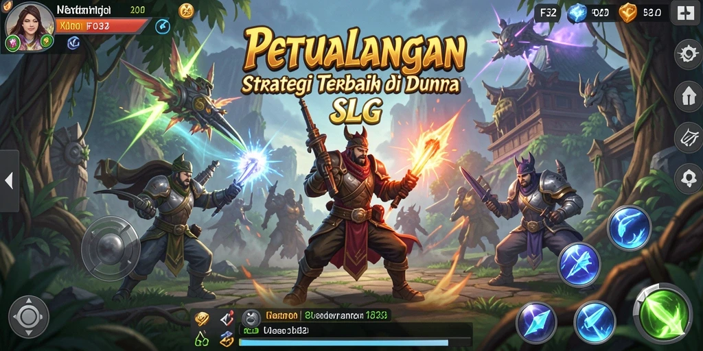 Screenshot F32 menunjukkan aksi pertempuran strategis yang mendebarkan.