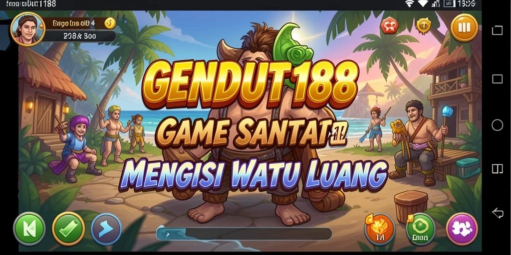 Tampilan seru gameplay GENDUT188 yang menghibur dan menarik.