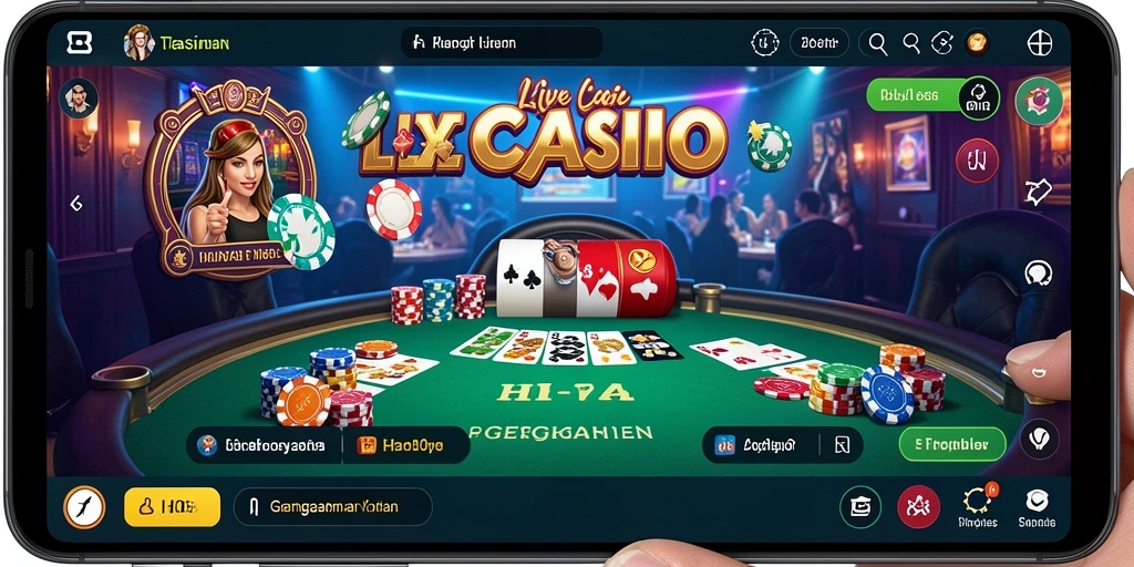 Gameplay menarik H03 yang membawa suasana kasino langsung.