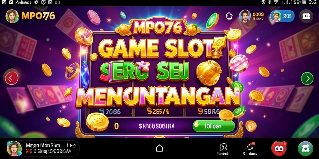 Tampilan gameplay MPO76 yang menarik dan mendebarkan.