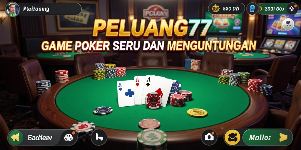 Gameplay seru dengan suasana poker yang menyenangkan.