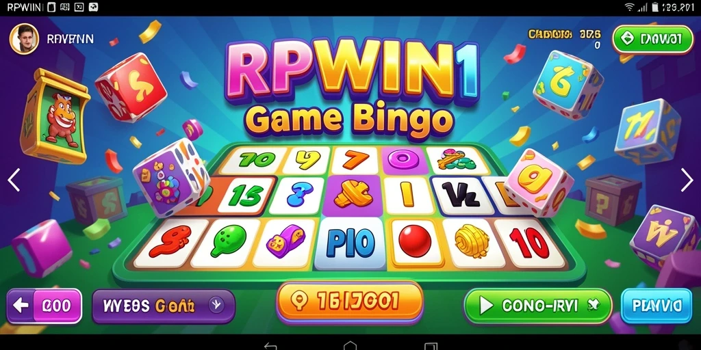 Tampilan penuh warna dari gameplay seru di RPWIN1.
